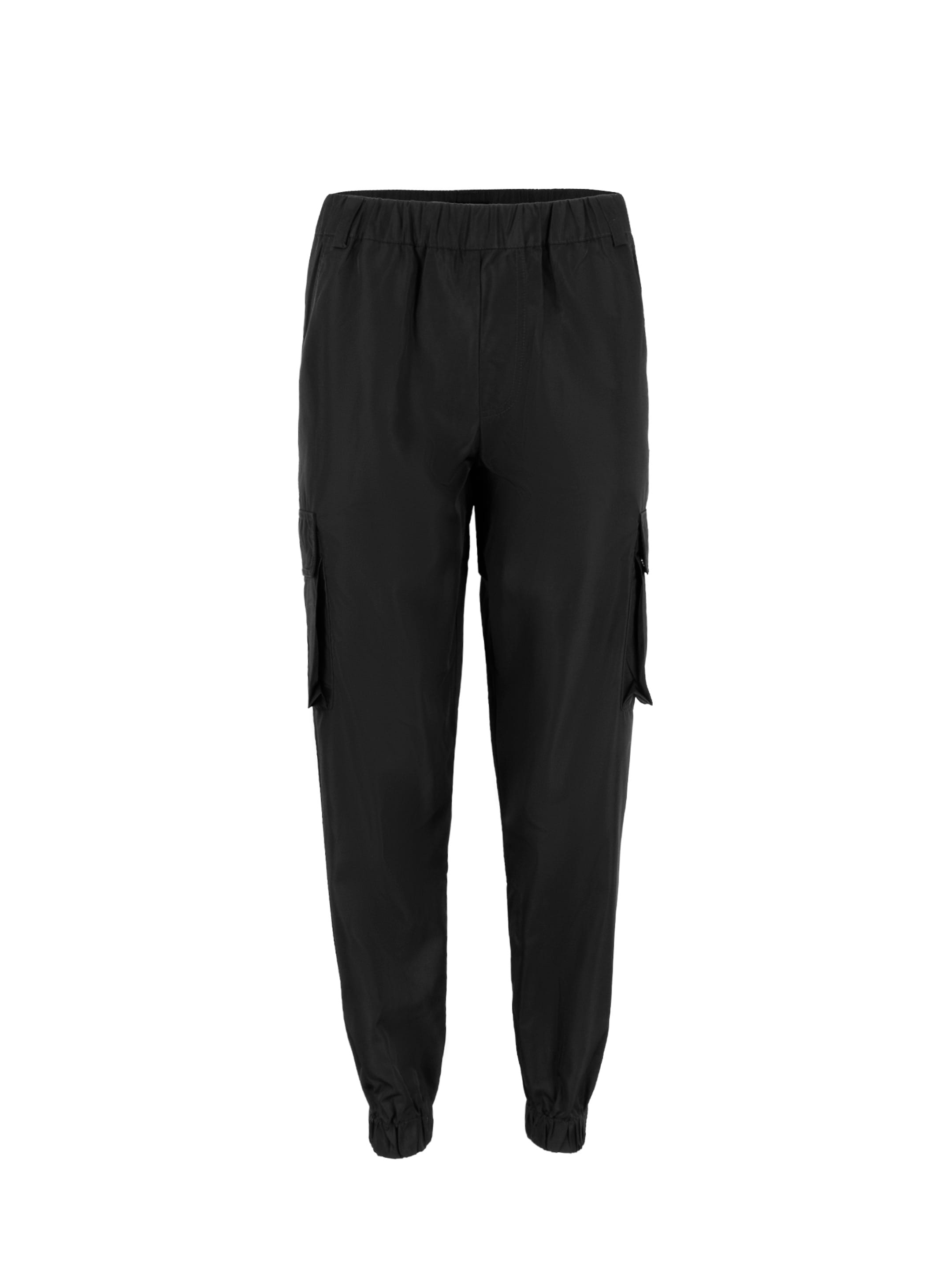 Teal Nylon Cargo Pants – Women's Nylon Cargo Pants | SYLC Designs