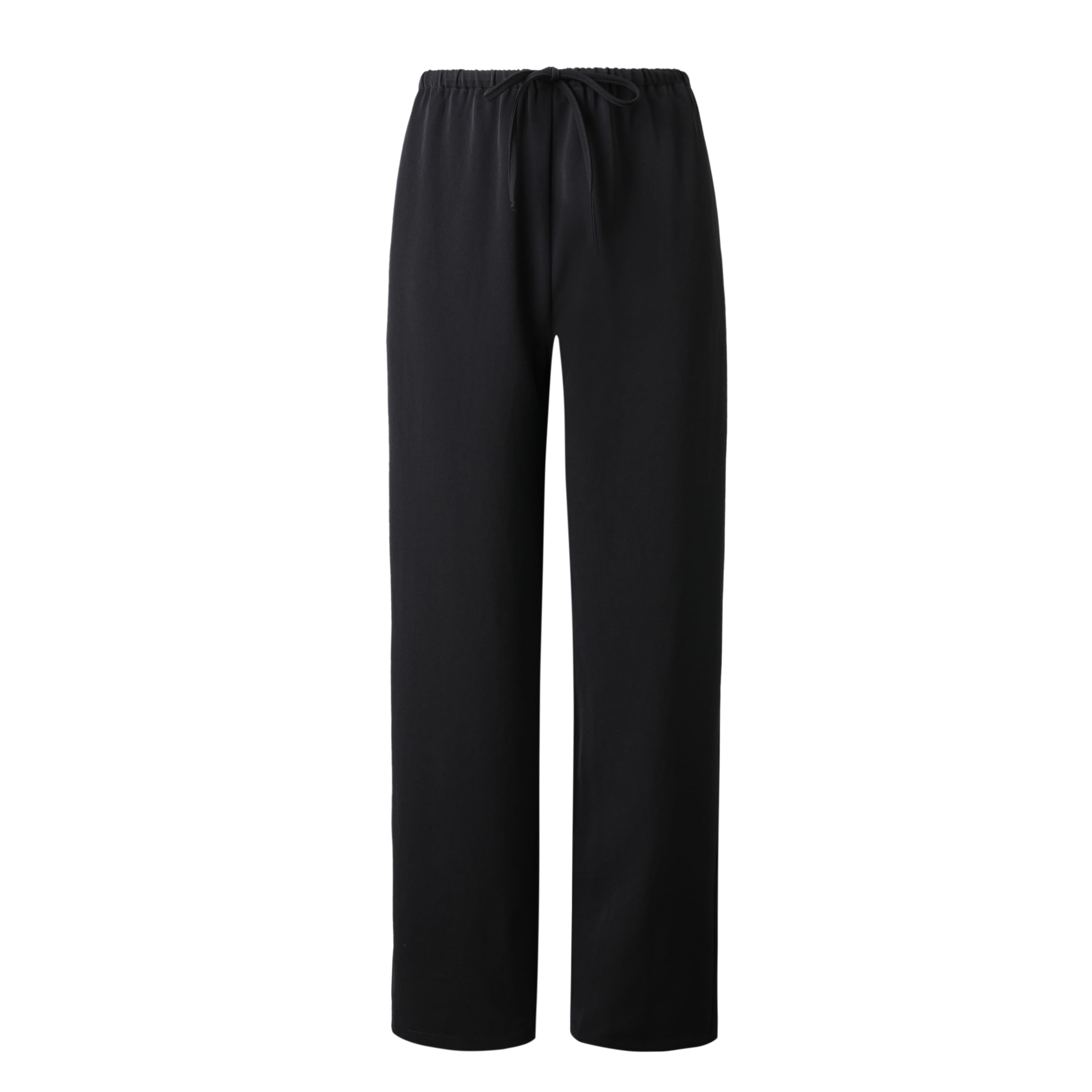 Sylc Designs Womens Black Suiting Elastic Everyday Pant