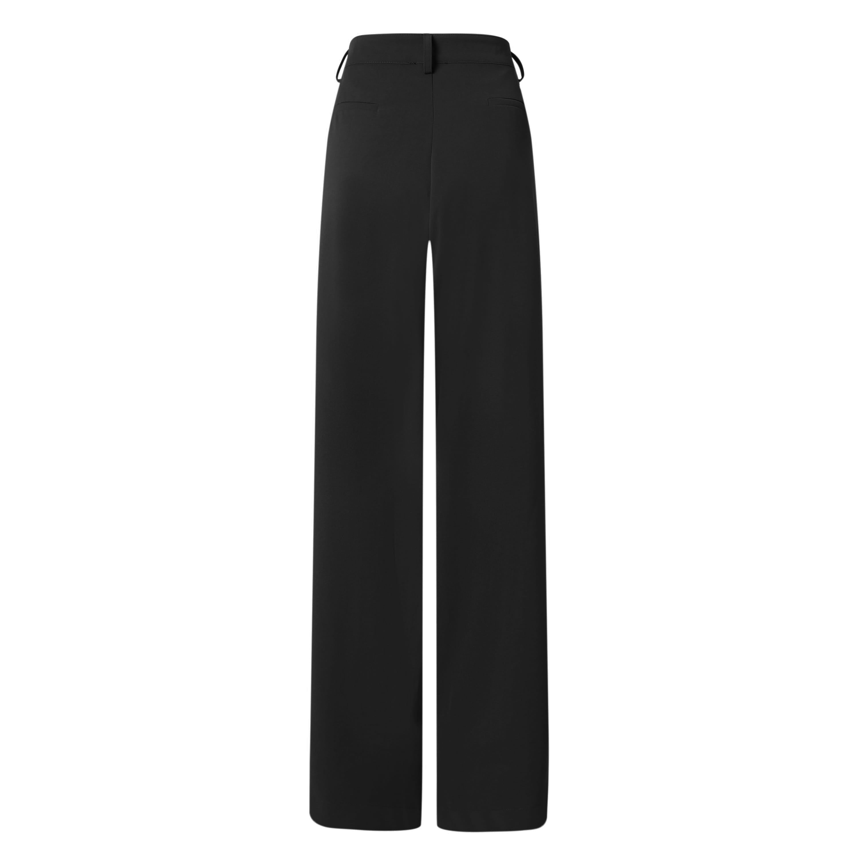 SYLC Designs Womens Black Suiting Trousers