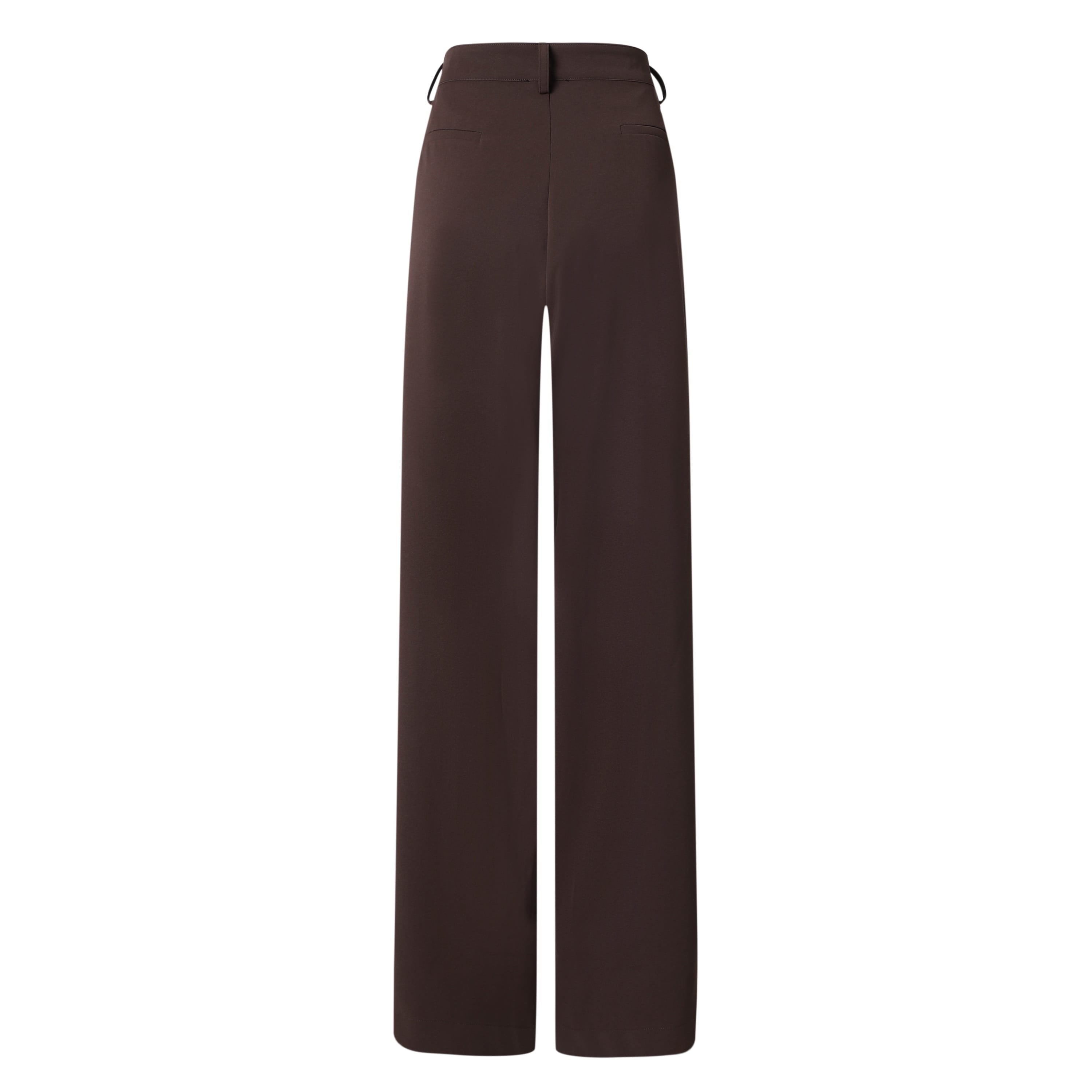 SYLC Designs Womens Brown Suiting Trousers