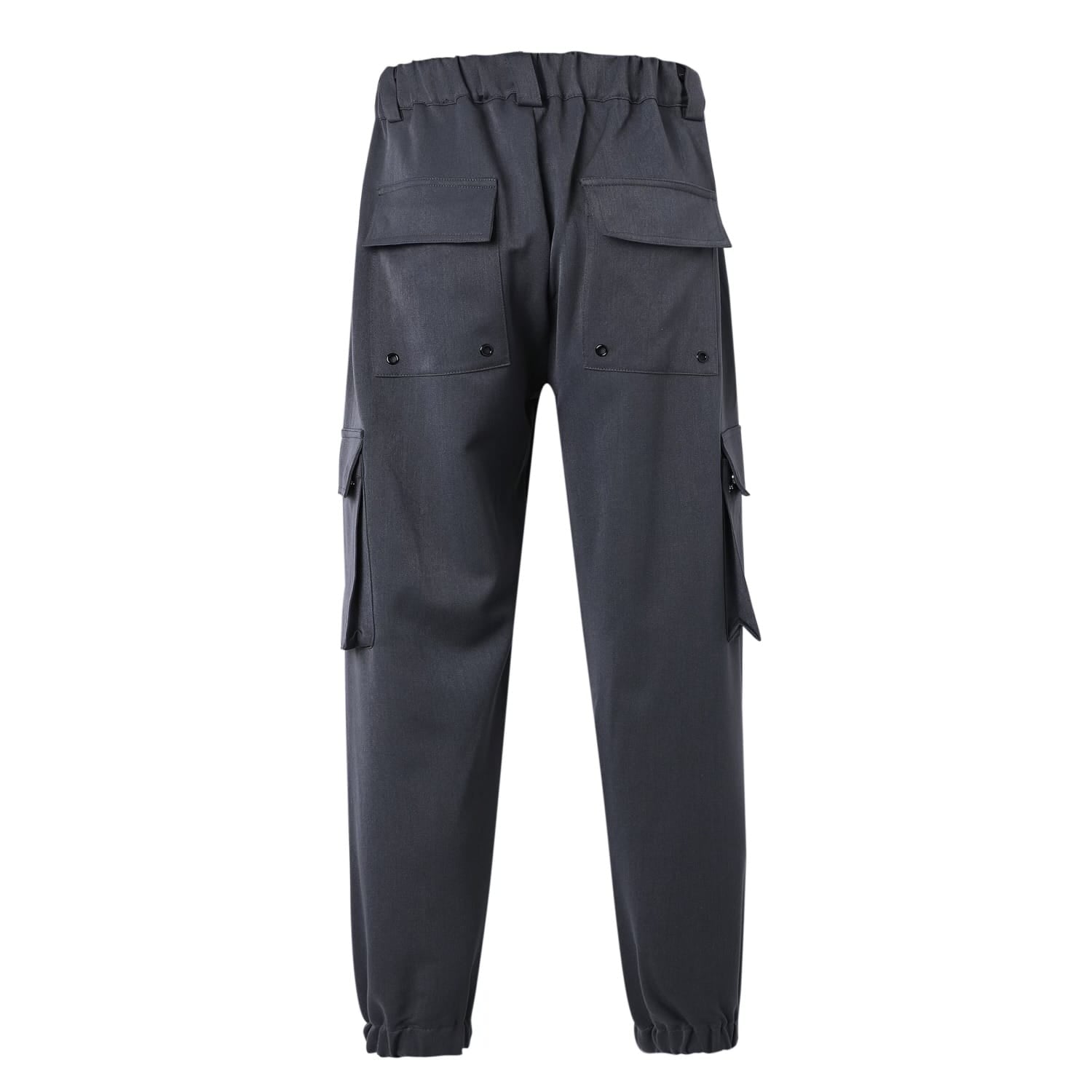 SYLC Designs Womens Charcoal Cotton Cargo Pants
