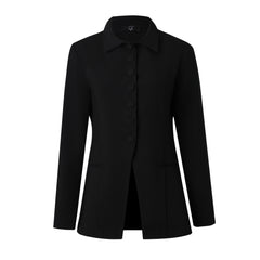 SYLC Designs Womens High Neck Suiting Blazer