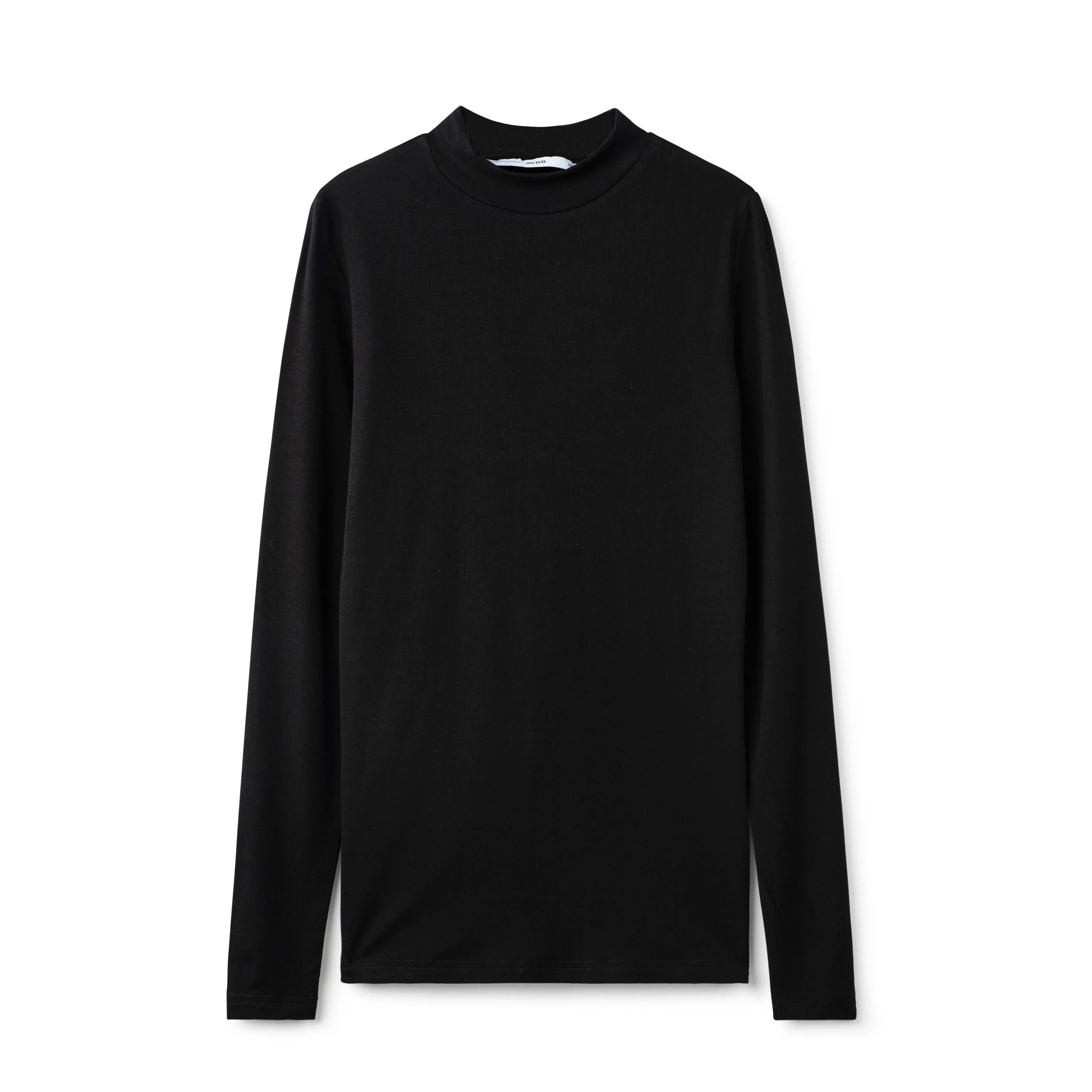 SYLC Designs Womens Long Sleeve Mockneck Tee