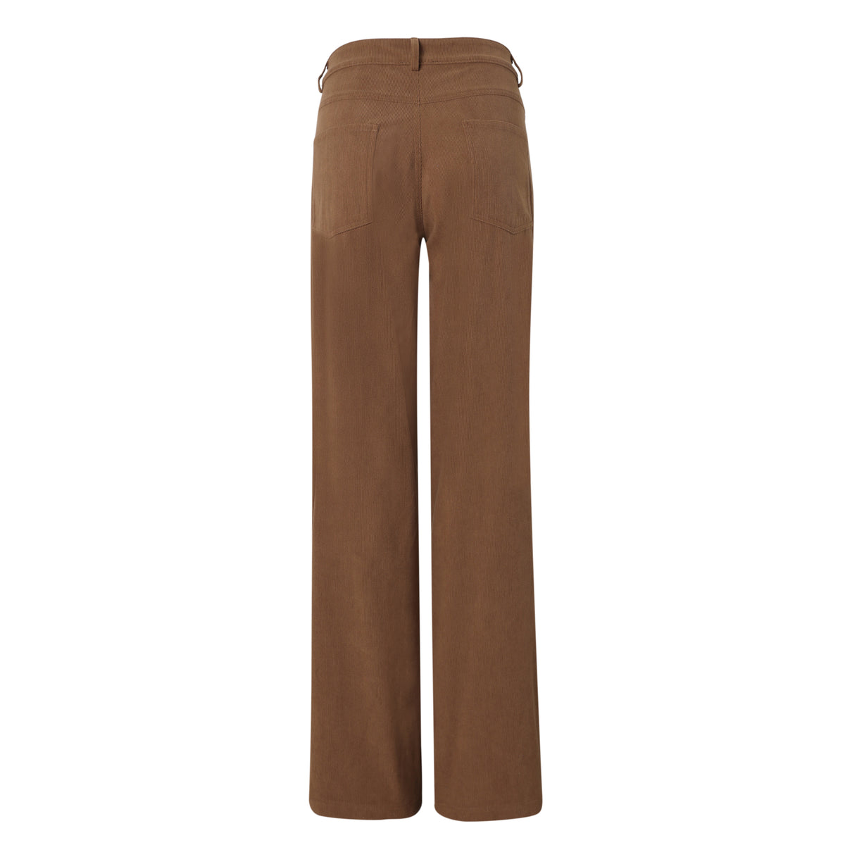 SYLC Designs Womens Tan Corduroy Trousers