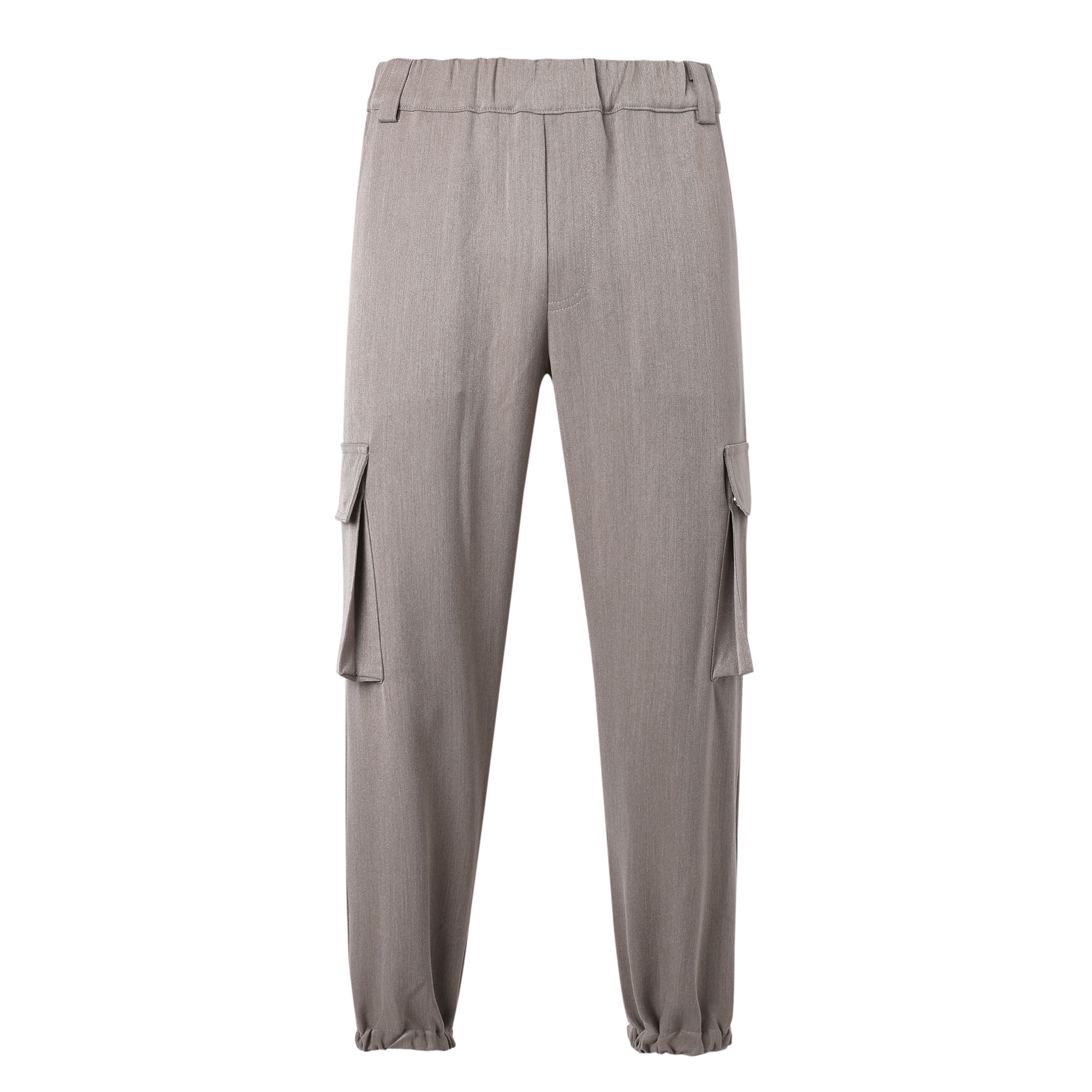 SYLC Designs Womens Truffle Cotton Cargo Pants