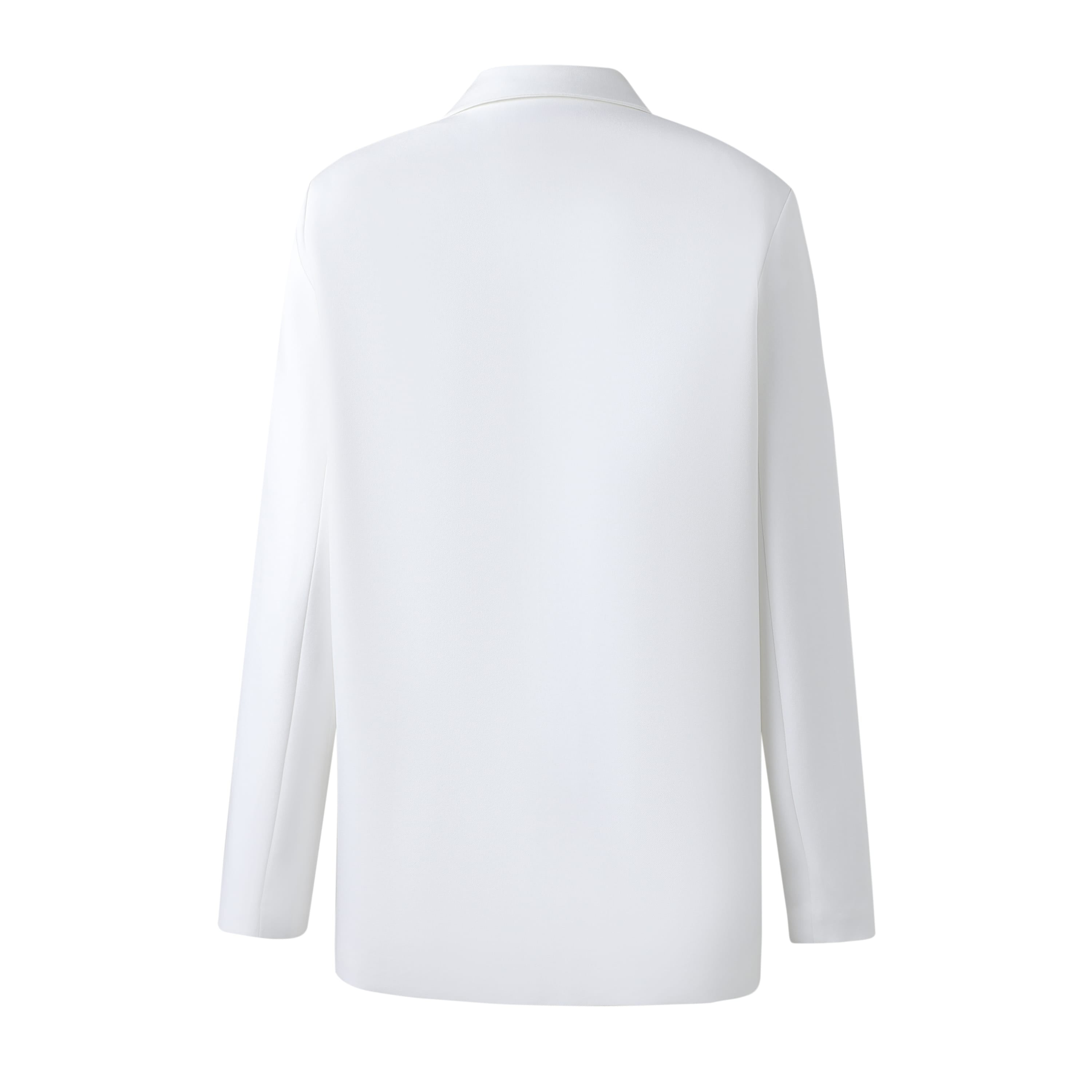 SYLC Designs Womens White Spring Blazer